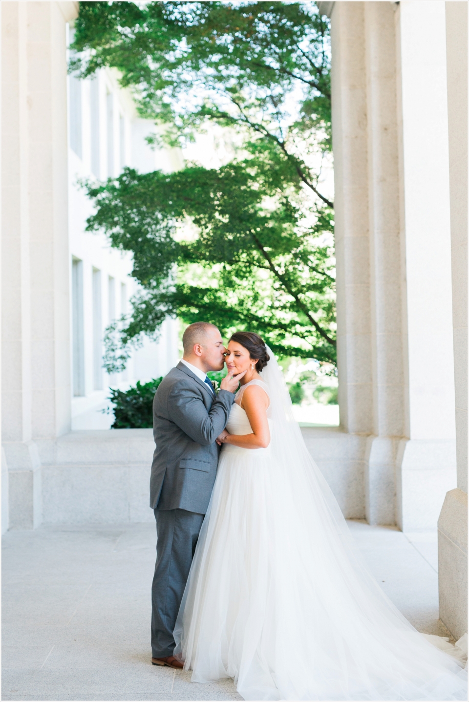 Romantic Bride and Groom Photography State Capitol