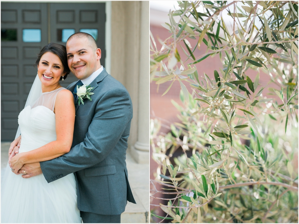 Romantic Sacramento Wedding bride groom